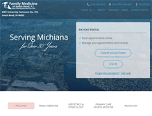 Tablet Screenshot of familymedicineofsouthbend.com